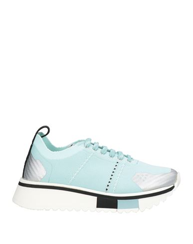 Fabi F65 Woman Sneakers Sky Blue Size 8 Textile Fibers In Blue