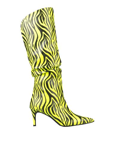 Aniye By Woman Boot Yellow Size 9 Textile Fibers