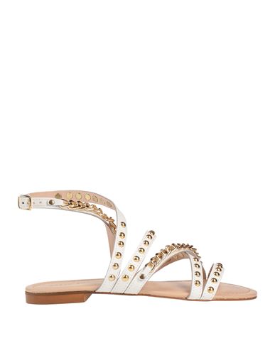 Sarah Summer Woman Sandals White Size 6 Leather