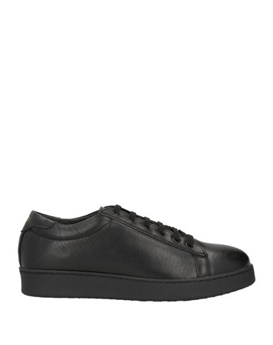 Berna Man Sneakers Black Size 8 Leather