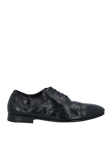 Calpierre Man Lace-up Shoes Black Size 13 Leather