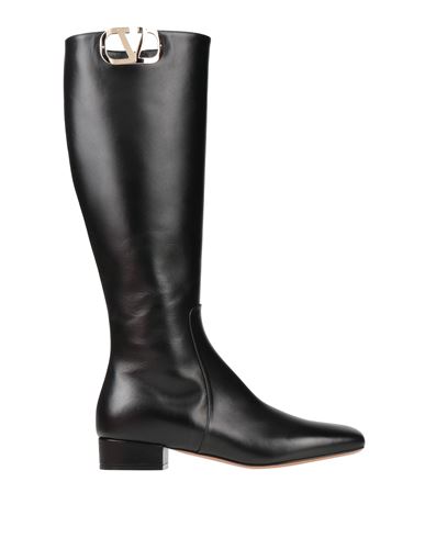 Valentino Garavani Woman Boot Black Size 8 Leather