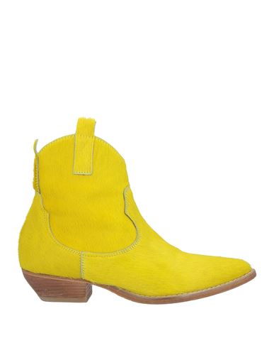 P.a.r.o.s.h P. A.r. O.s. H. Woman Ankle Boots Yellow Size 8 Leather