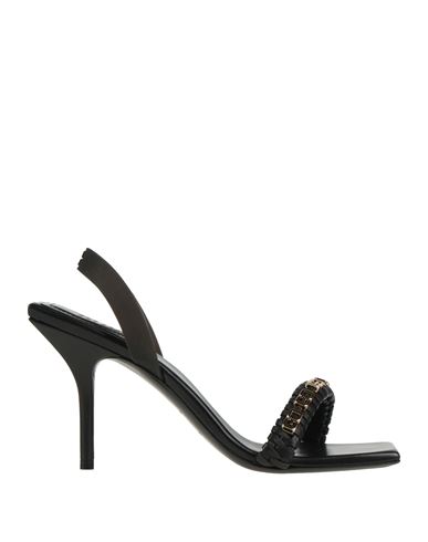 Givenchy Woman Sandals Black Size 6 Lambskin
