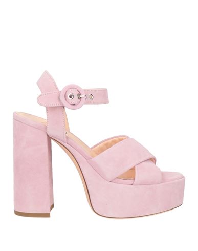 Agl Attilio Giusti Leombruni Agl Woman Sandals Pink Size 8.5 Leather
