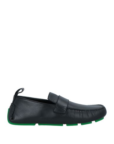 Bottega Veneta Man Loafers Black Size 9 Leather