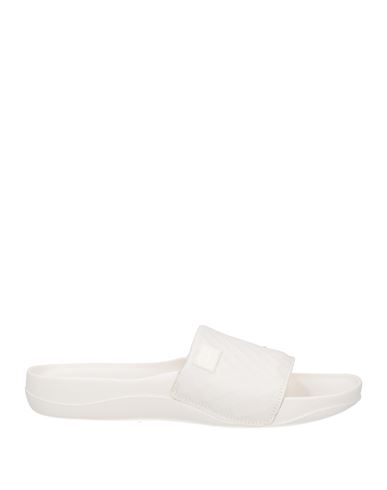 Shop Fitflop Woman Sandals Off White Size 7 Thermoplastic Polyurethane