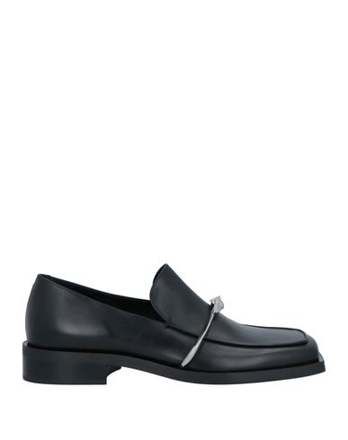 Trussardi Man Loafers Black Size 12 Leather