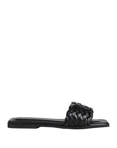 Shop J-save Woman Sandals Black Size 8 Textile Fibers