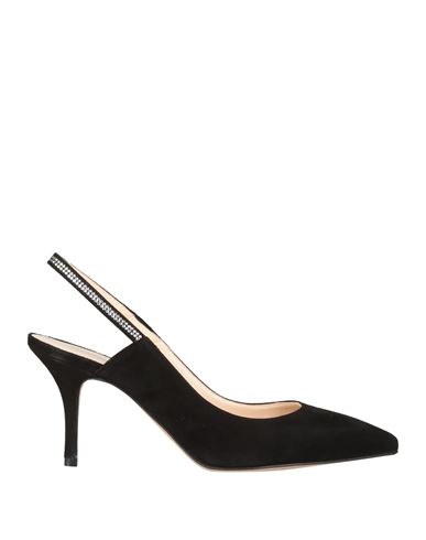 Gianmarco F. Woman Pumps Black Size 10 Leather