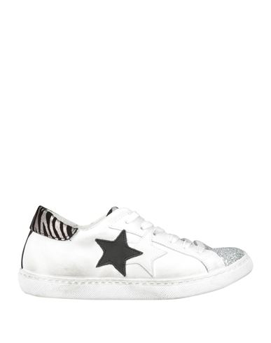 2star Woman Sneakers White Size 11 Leather