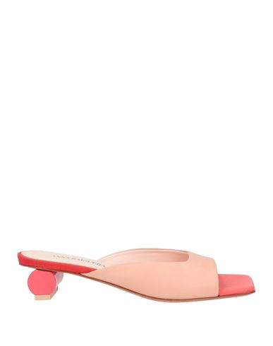 Anna Baiguera Woman Sandals Blush Size 8 Leather In Pink
