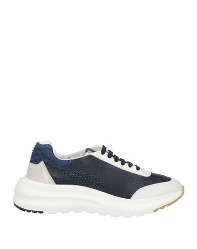 Shop Fratelli Rossetti Woman Sneakers Navy Blue Size 8 Leather