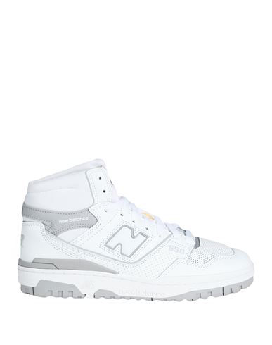 Shop New Balance 650 Man Sneakers White Size 9 Leather