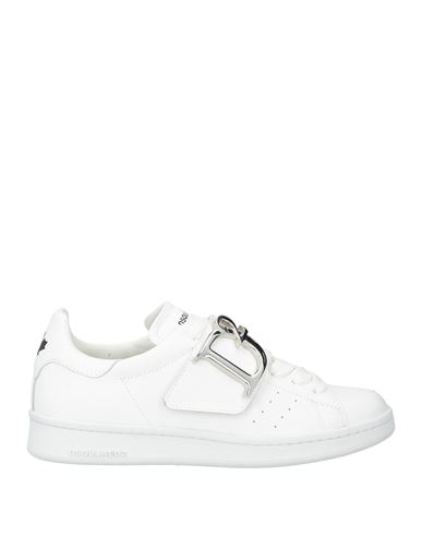 Dsquared2 Woman Sneakers White Size 8 Leather