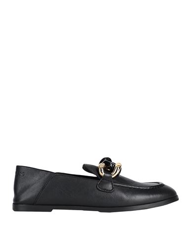 See By Chloé Woman Loafers Black Size 8 Goat Skin