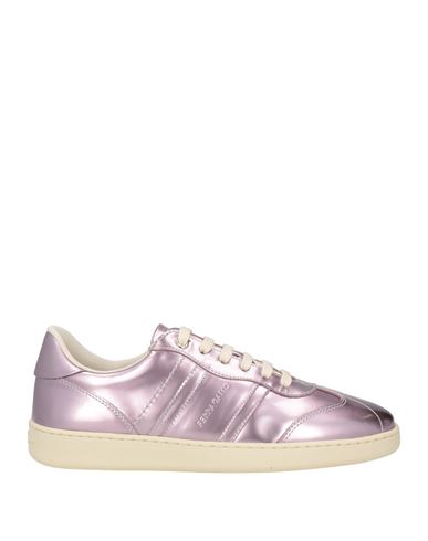 Ferragamo Woman Sneakers Light Purple Size 6.5 Cotton