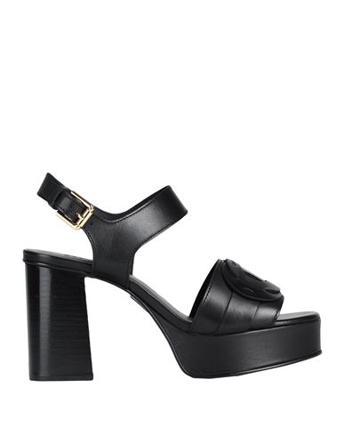 See By Chloé Woman Sandals Black Size 8 Calfskin