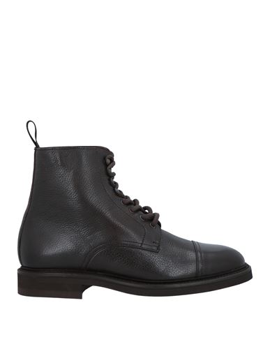 Shop Berwick 1707 Man Ankle Boots Dark Brown Size 9 Leather