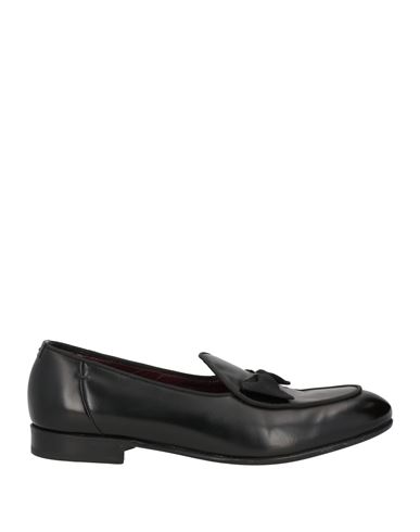 Shop Lidfort Man Loafers Black Size 9 Leather