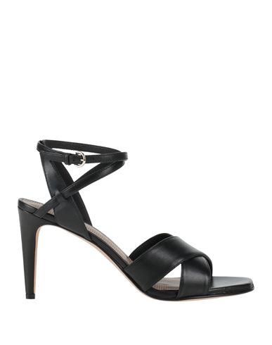Redv Red(v) Woman Sandals Black Size 6 Leather In Black