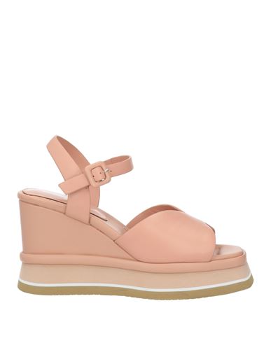 Shop Jeannot Woman Sandals Blush Size 8 Leather In Pink