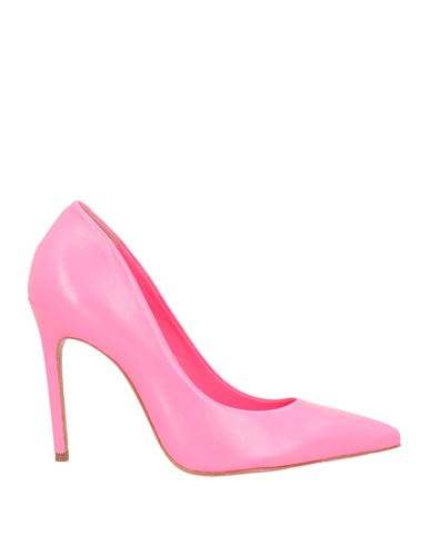 Schutz Woman Pumps Fuchsia Size 8 Leather In Pink