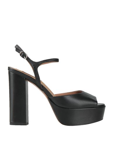 Shop Bibi Lou Woman Sandals Black Size 8 Leather