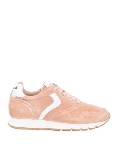 Voile Blanche Woman Sneakers Blush Size 8 Leather, Calfskin In Pink