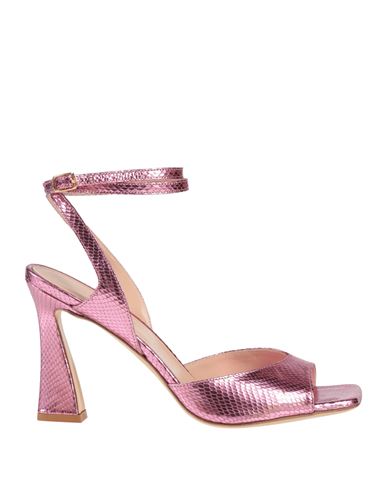 Sergio Cimadamore Woman Sandals Pink Size 8 Leather