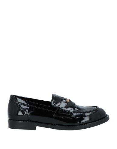 Shop Bianca Di Woman Loafers Black Size 11 Leather