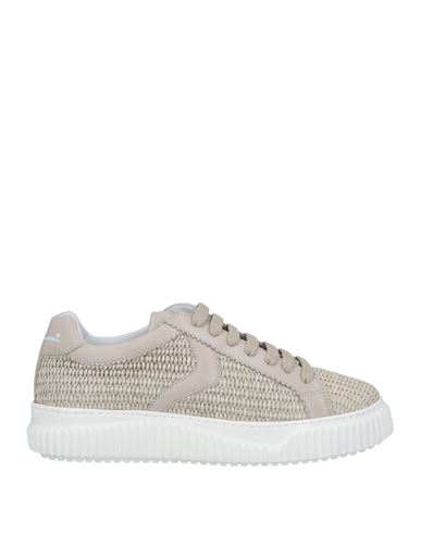 Voile Blanche Woman Sneakers Beige Size 7 Natural Raffia, Leather