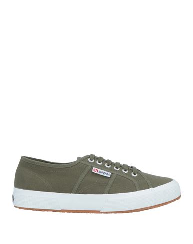 Superga Man Sneakers Military Green Size 12 Cotton