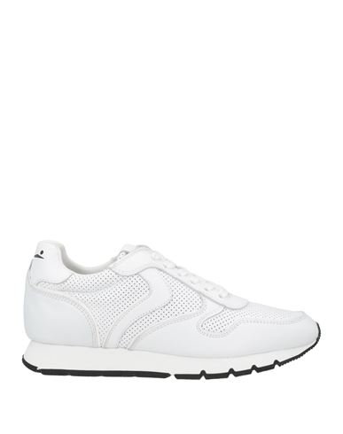 Voile Blanche Woman Sneakers White Size 11 Calfskin