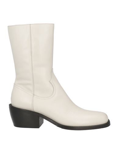 Shop Dries Van Noten Man Boot Off White Size 9 Leather