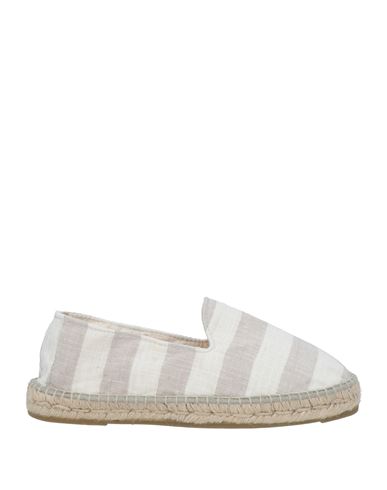 Manebi Manebí Man Espadrilles Off White Size 9 Textile Fibers