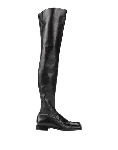 Jil Sander Woman Boot Black Size 6 Leather