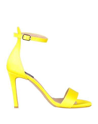 Islo Isabella Lorusso Woman Sandals Yellow Size 11 Textile Fibers