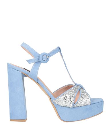 Islo Isabella Lorusso Woman Sandals Pastel Blue Size 10 Textile Fibers
