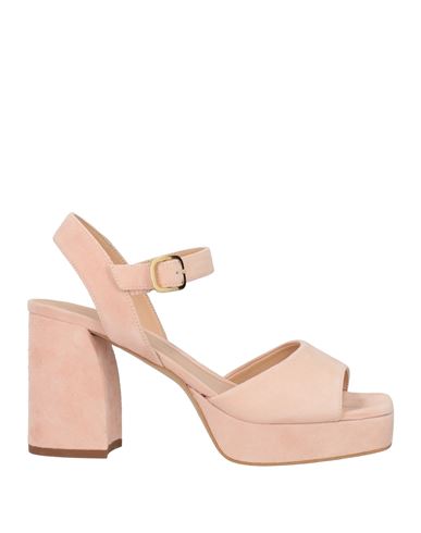 Shop Unisa Woman Sandals Light Pink Size 7 Leather