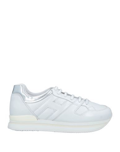 Hogan Woman Sneakers White Size 8 Leather
