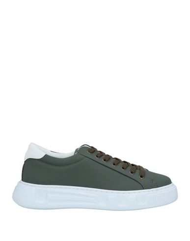 Shop Paul Pierce Man Sneakers Military Green Size 7 Textile Fibers