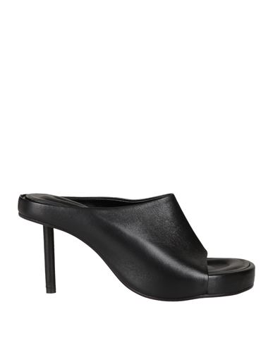 Jacquemus Woman Sandals Black Size 8 Leather