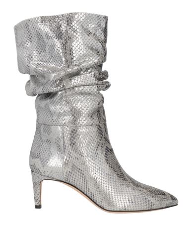 Paris Texas Woman Boot Silver Size 9 Leather