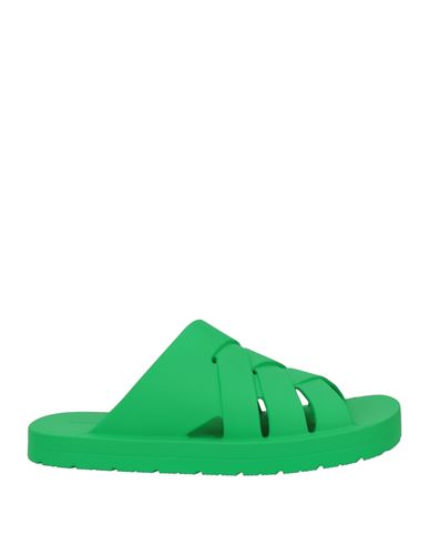 Bottega Veneta Woman Sandals Green Size 11 Plastic