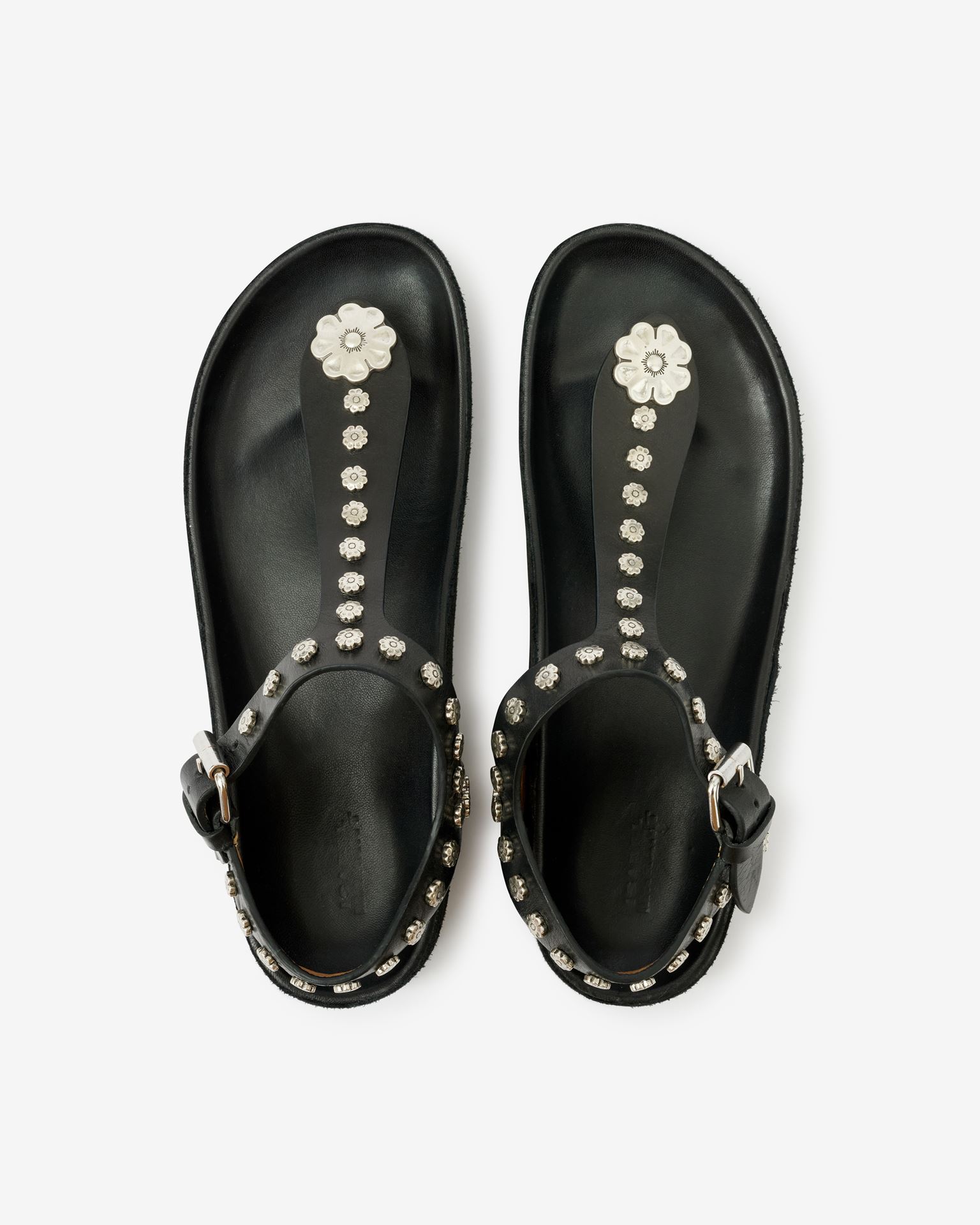 Isabel Marant Enore Sandals In Black