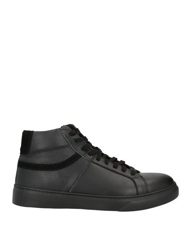 Baldinini Man Sneakers Black Size 9 Calfskin