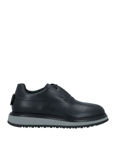 Giorgio Armani Man Lace-up Shoes Black Size 9 Cow Leather