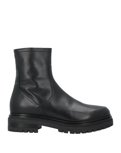Shop Bruglia Woman Ankle Boots Black Size 8 Leather
