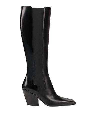 Shop Prada Woman Boot Black Size 8 Leather